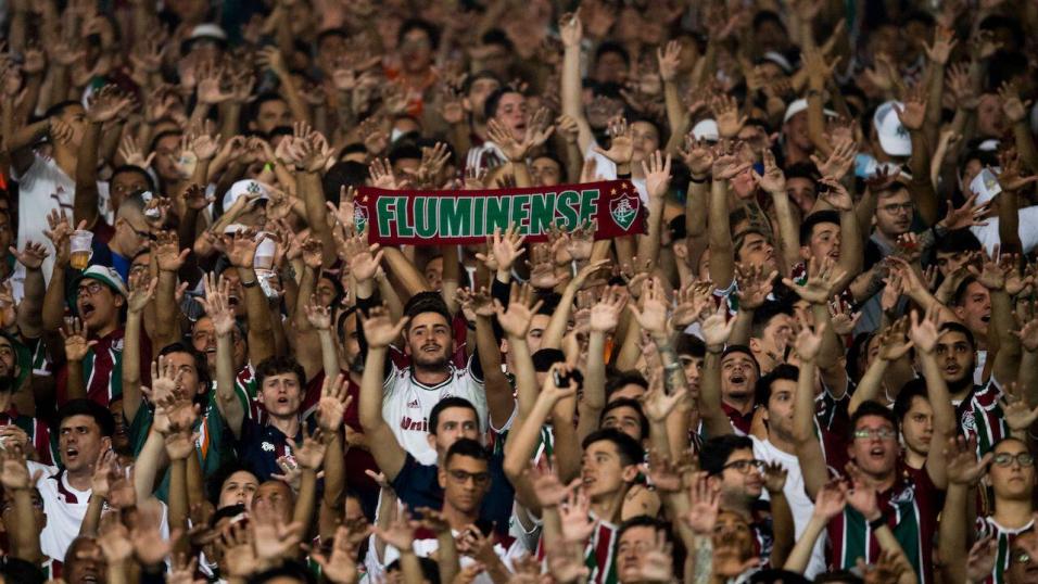 Fluminense football fans
